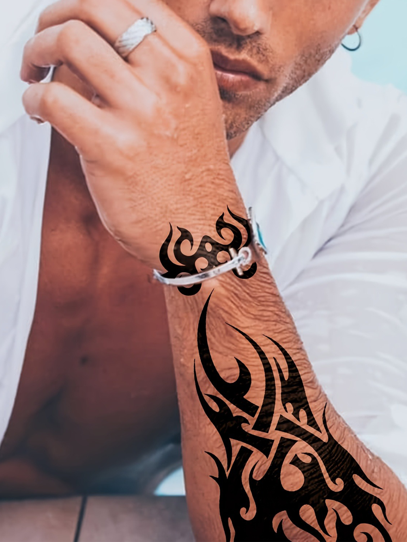 Tribal Totem Temporary Tattoos